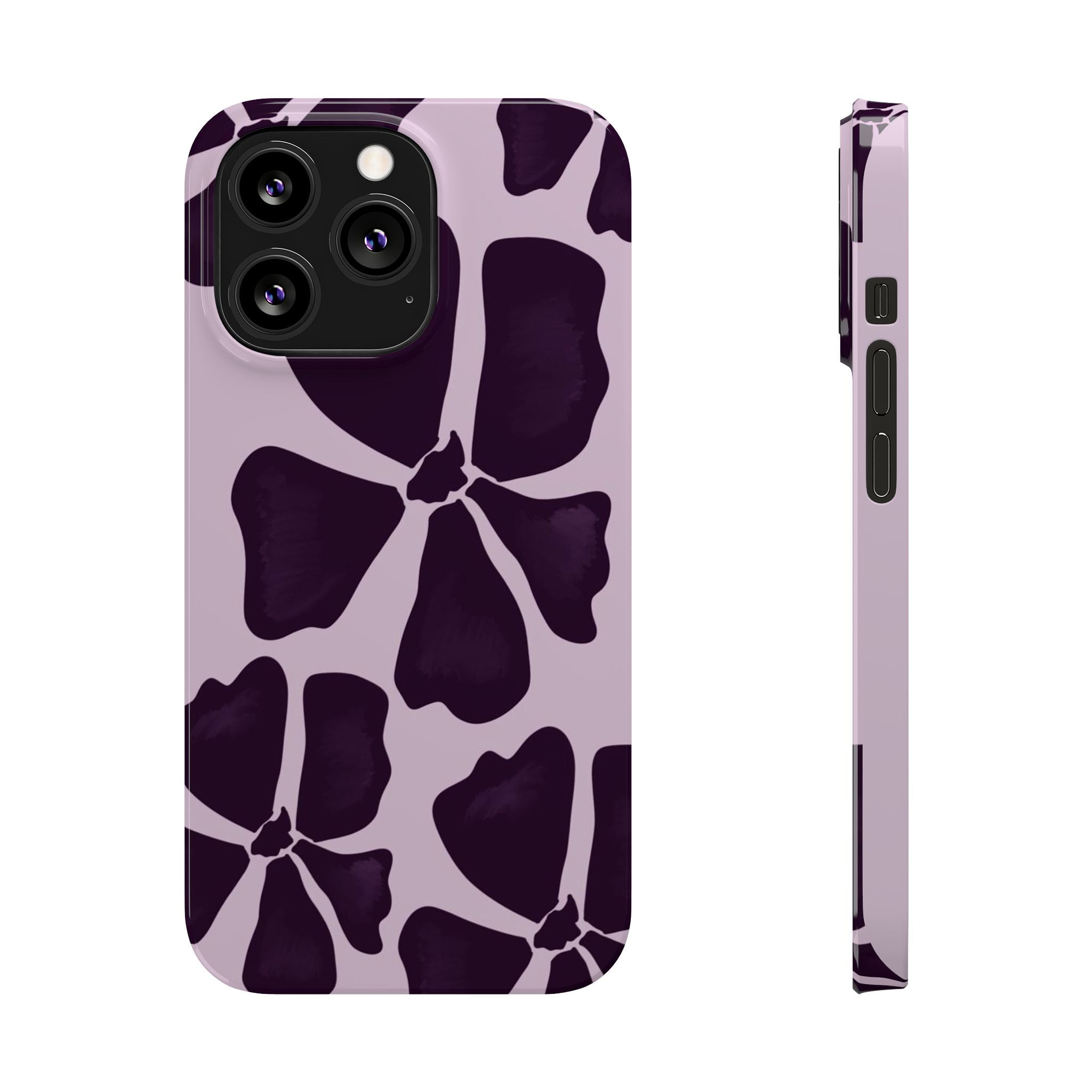 Personalized Case (Purple Flower)