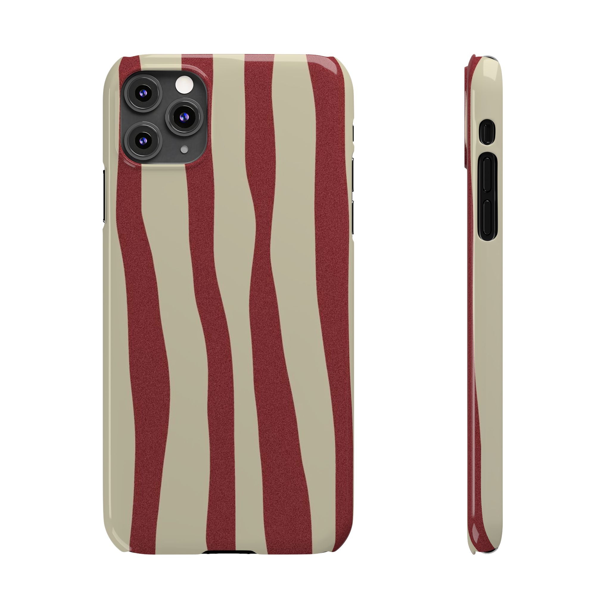 Custom Case (Red Lines)