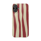 Custom Case (Red Lines)