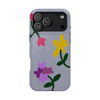 Magnetic Phone Case (Flowers)
