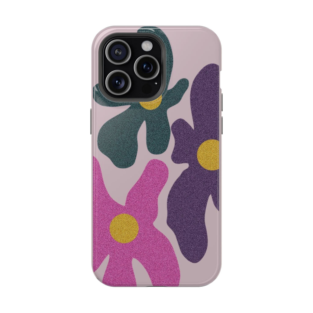 Magnetic Phone Case (Flowers)