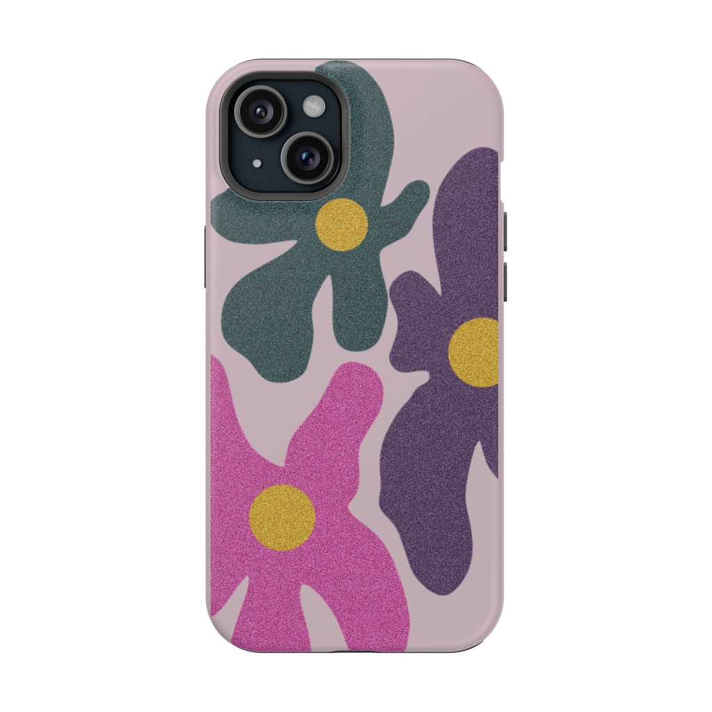 Magnetic Phone Case (Flowers)