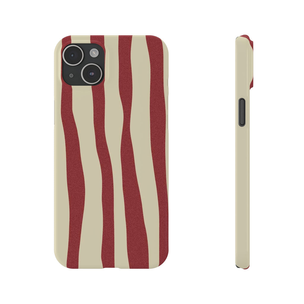 Custom Case (Red Lines)