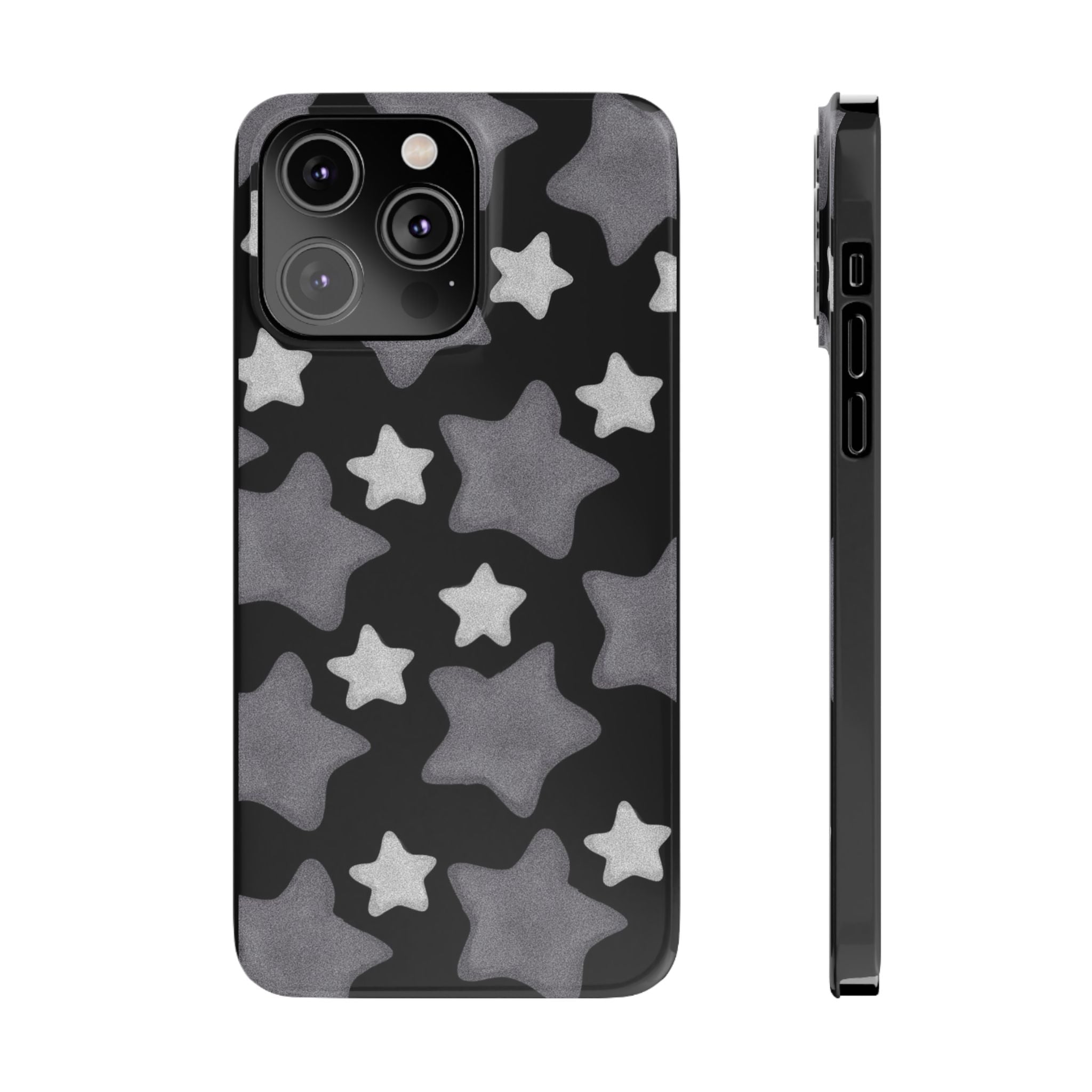 Custom Case (Gray Stars)