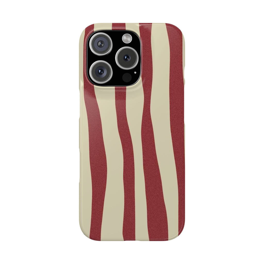 Custom Case (Red Lines)