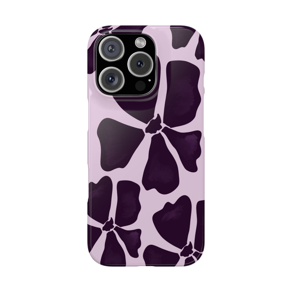 Personalized Case (Purple Flower)