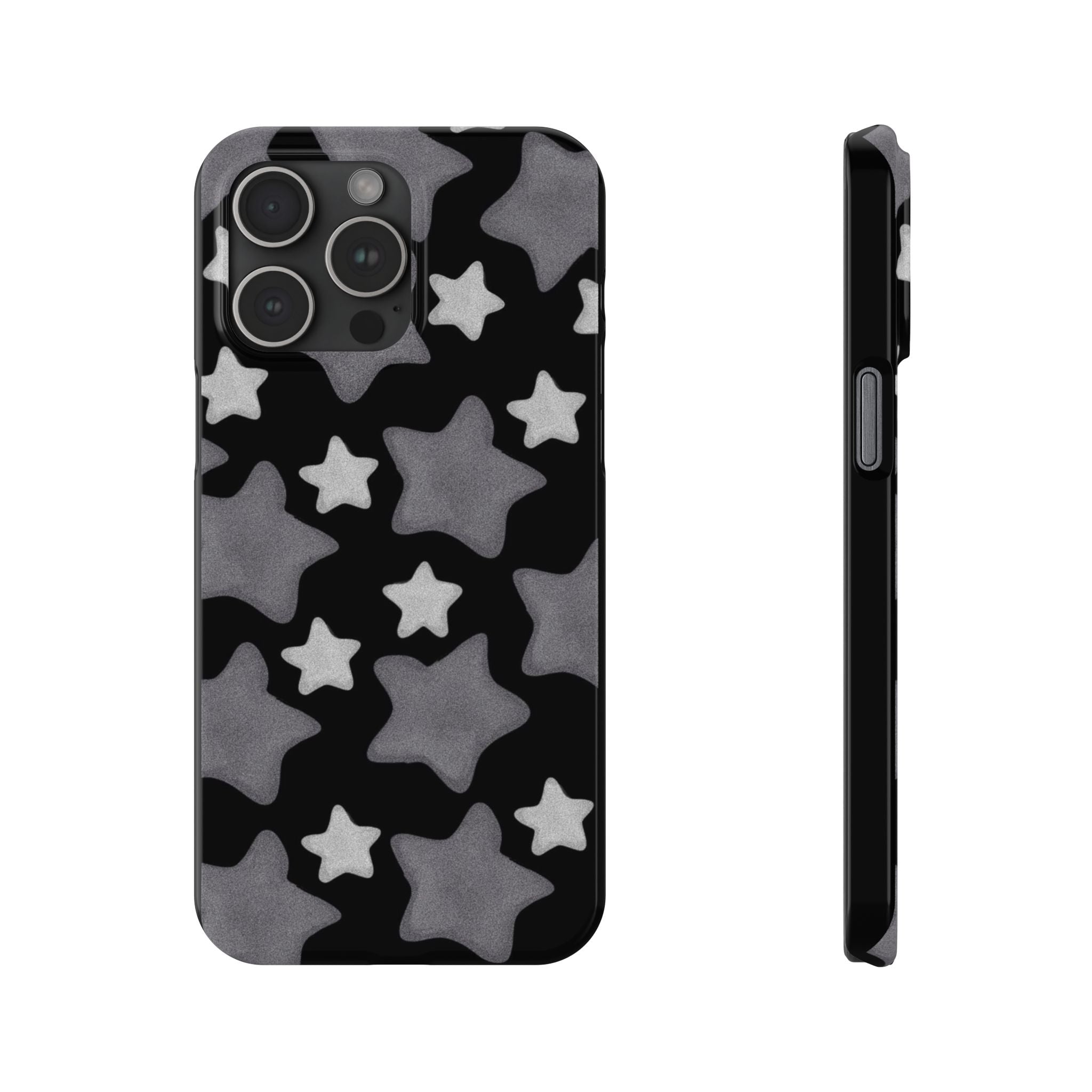 Custom Case (Gray Stars)