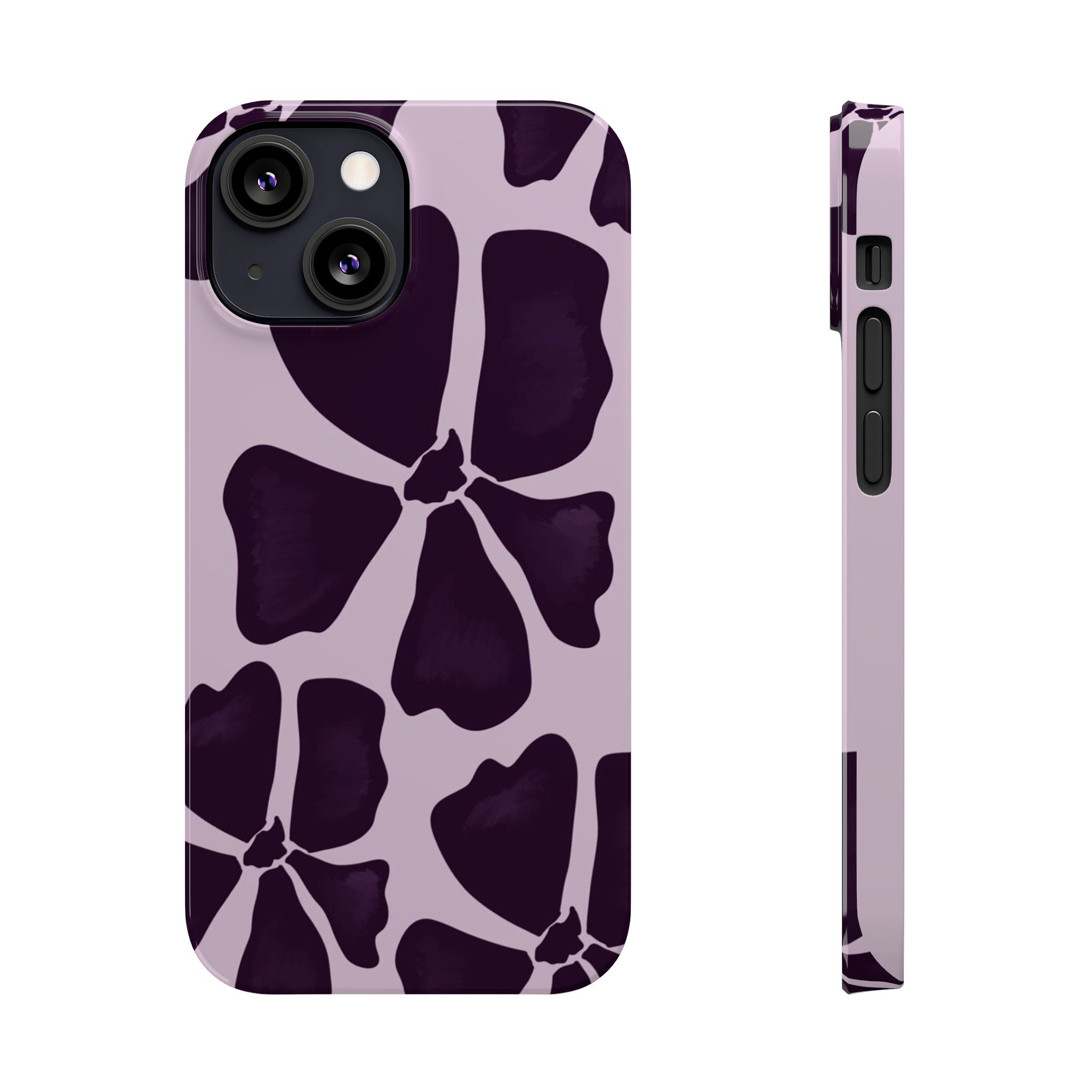 Personalized Case (Purple Flower)
