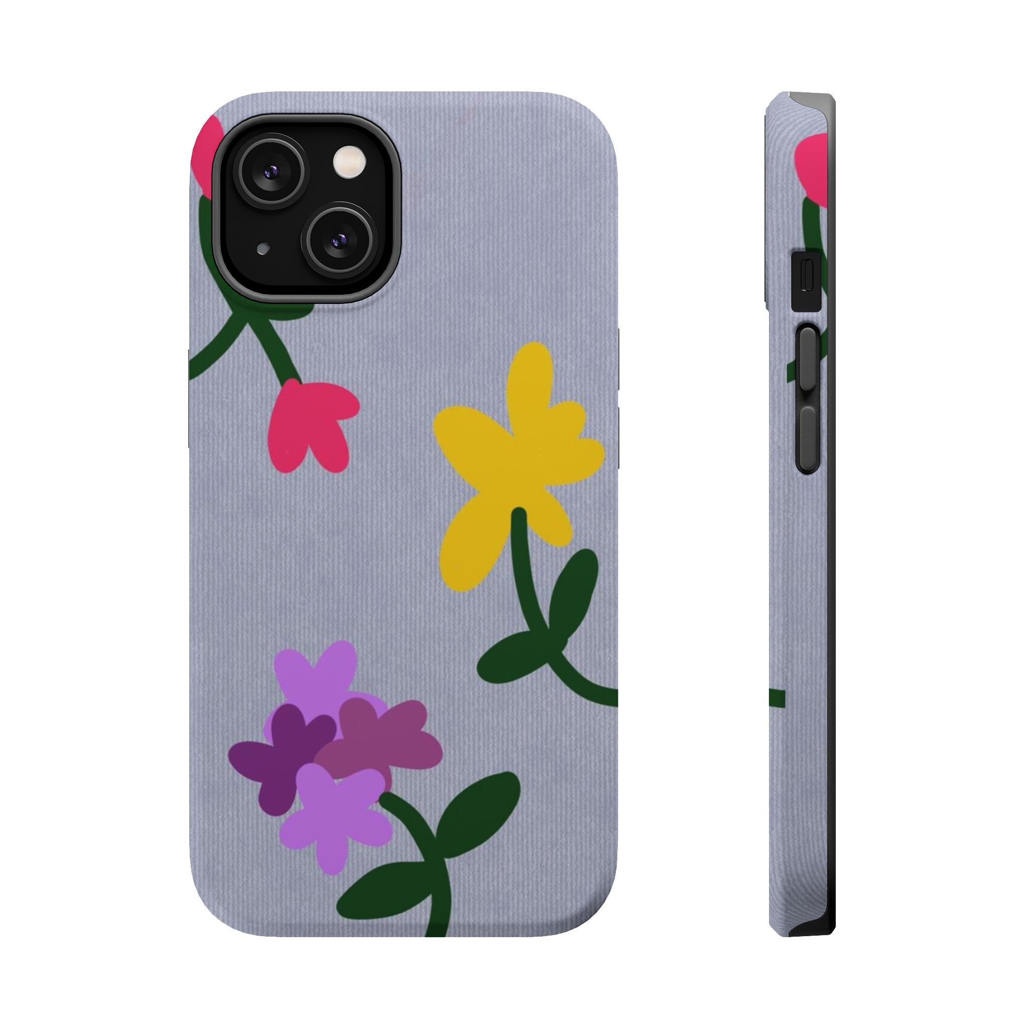 Magnetic Phone Case (Flowers)