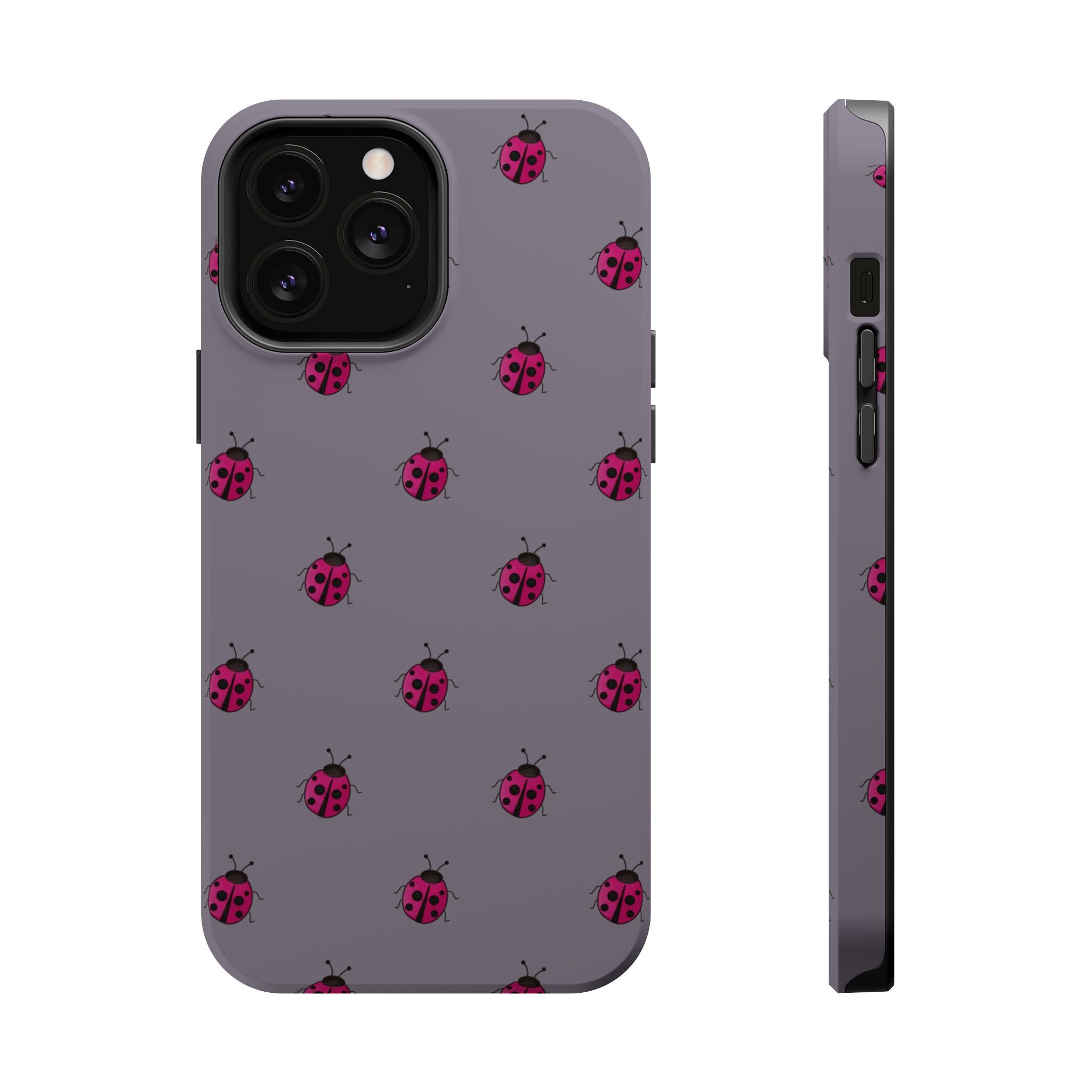 Magnetic Phone Case (Ladybugs)