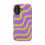 Magnetic Phone Case (Purple & Yellow)