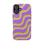 Magnetic Phone Case (Purple & Yellow)