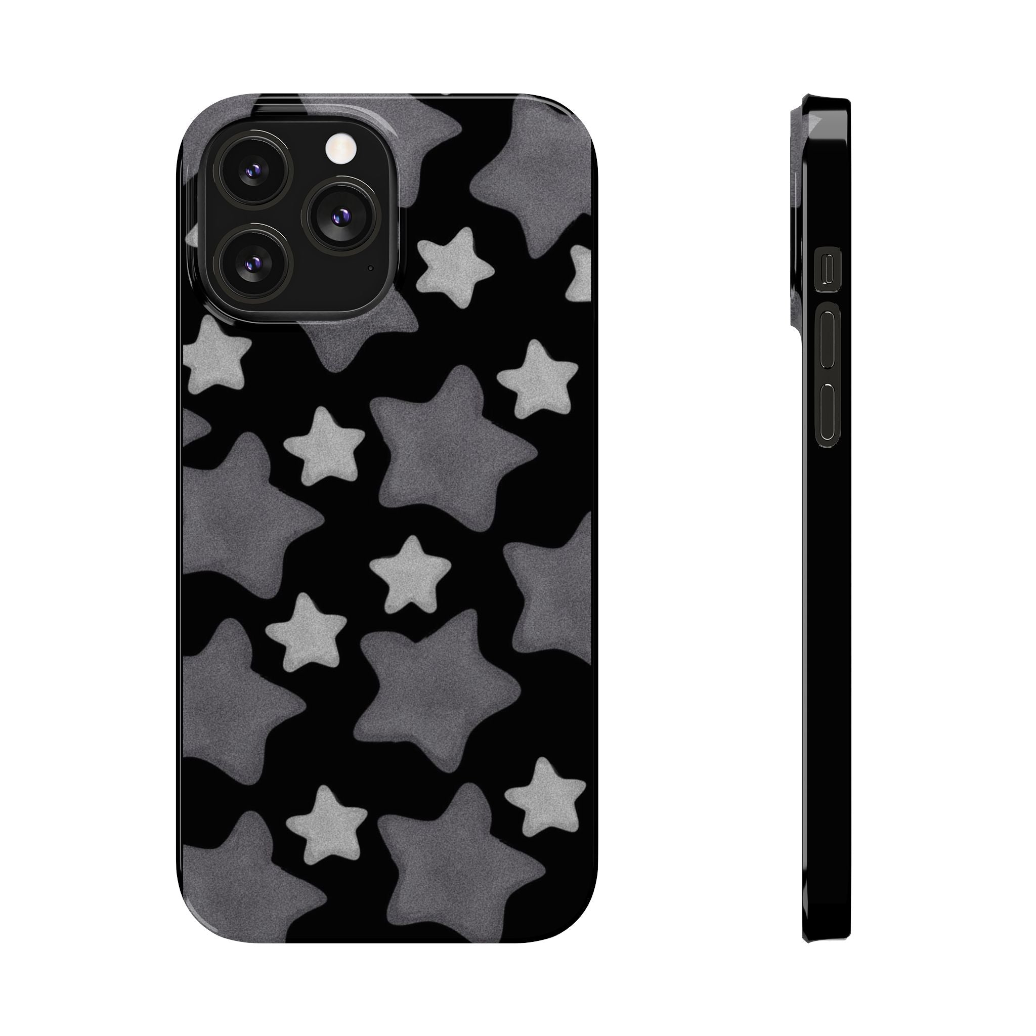 Custom Case (Gray Stars)
