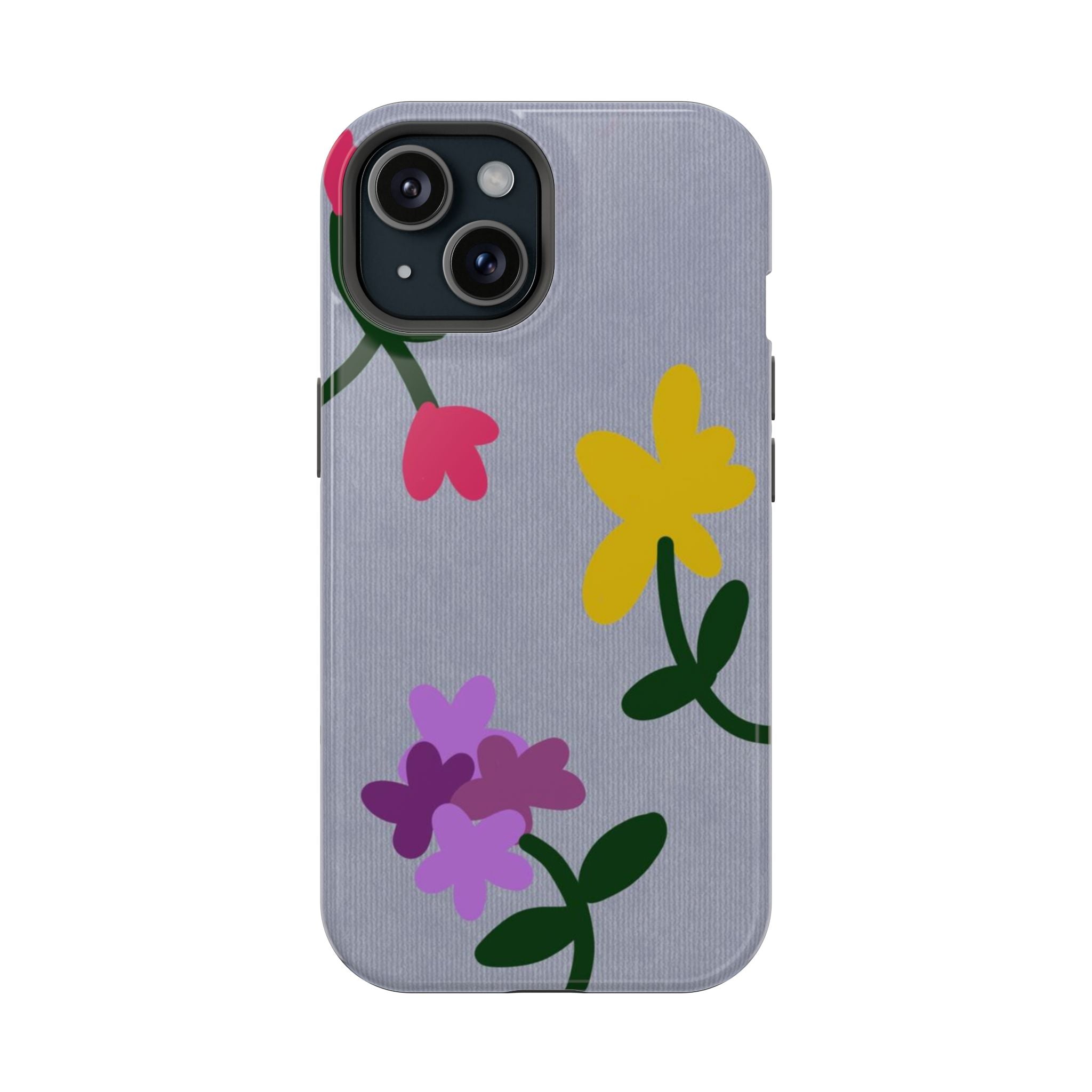Magnetic Phone Case (Flowers)