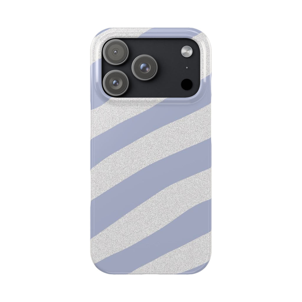 Custom Case (Light Blue Lines)