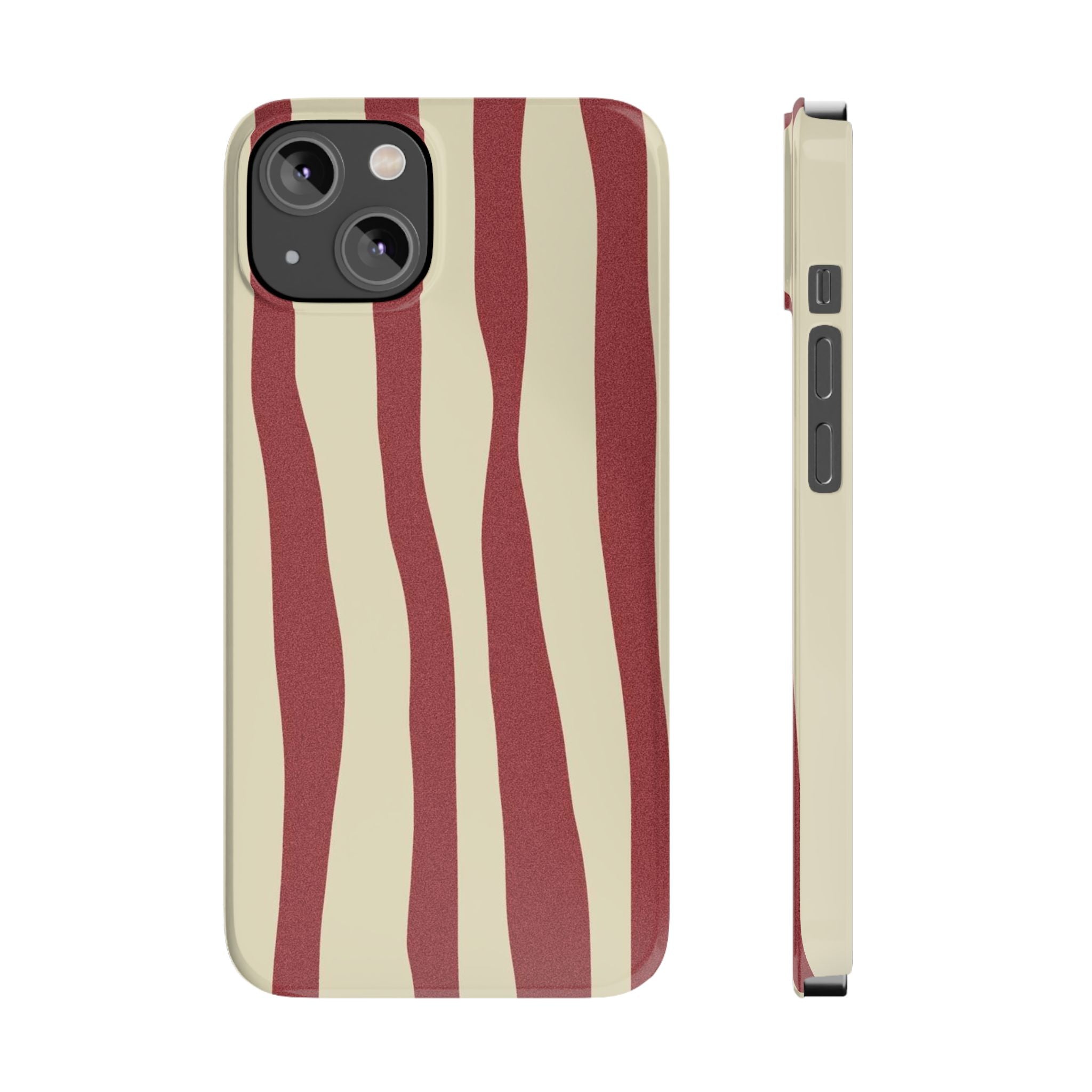 Custom Case (Red Lines)