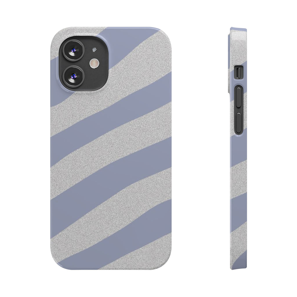 Custom Case (Light Blue Lines)