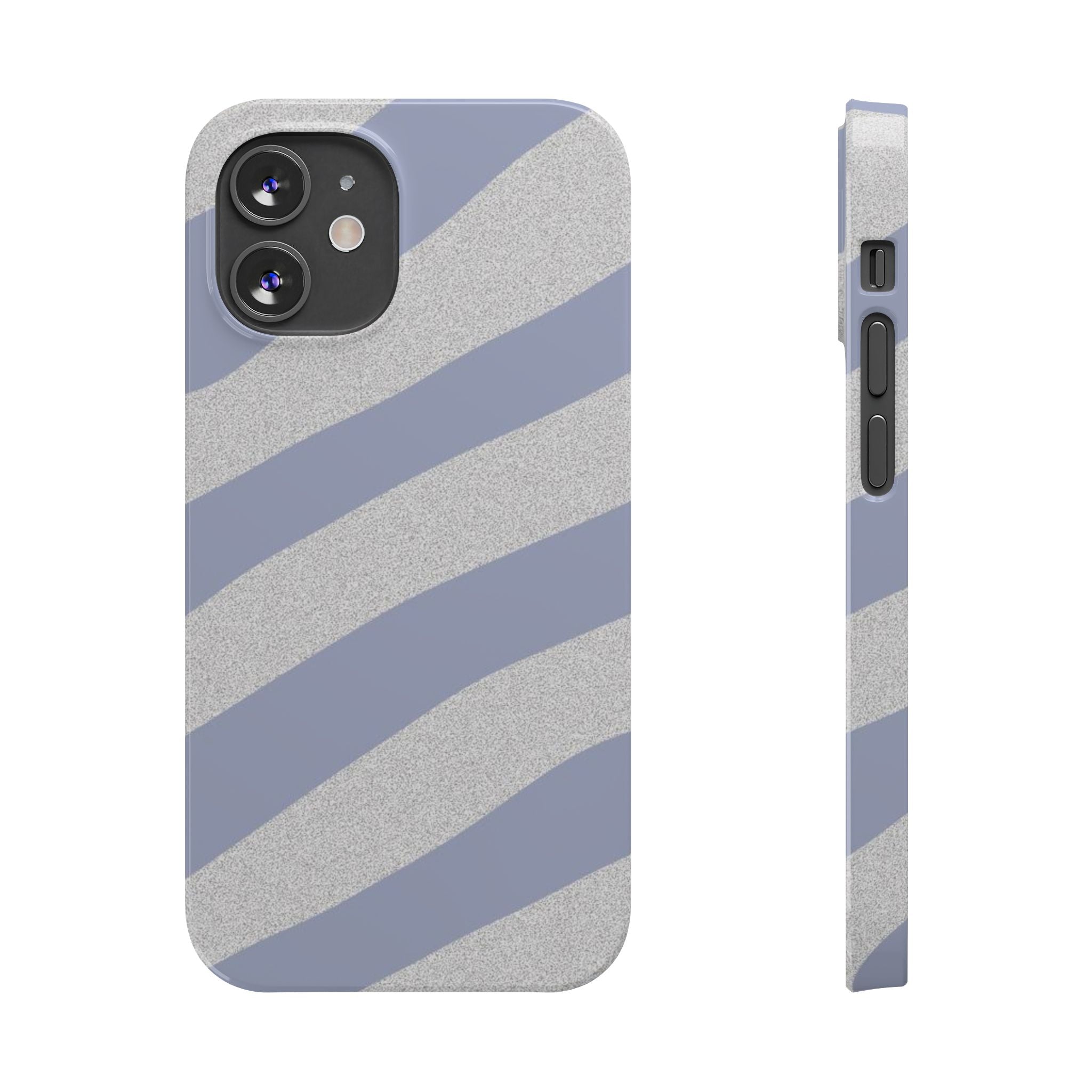 Custom Case (Light Blue Lines)