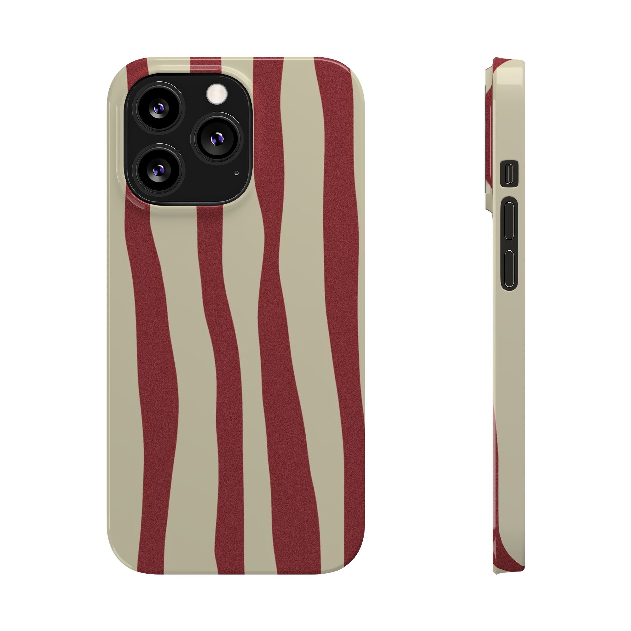 Custom Case (Red Lines)