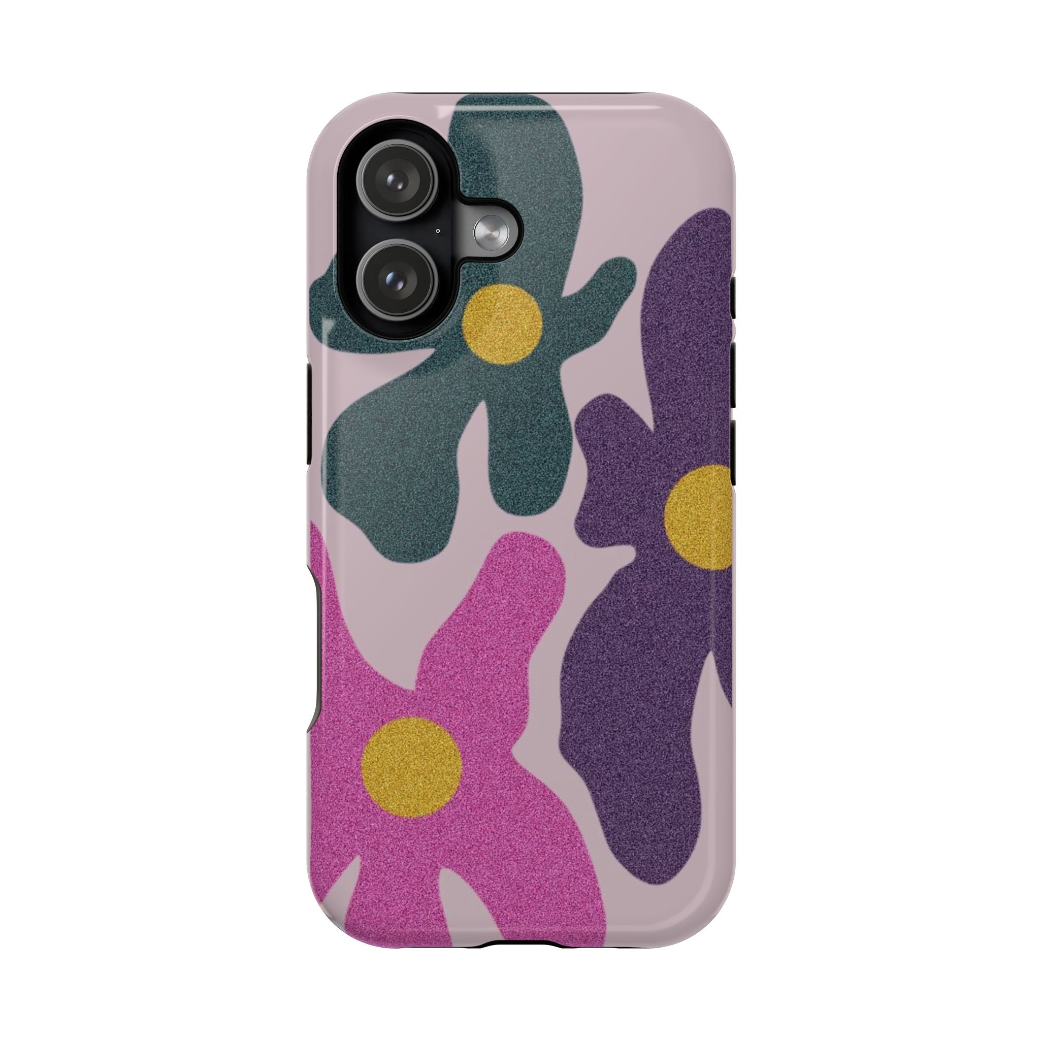 Magnetic Phone Case (Flowers)