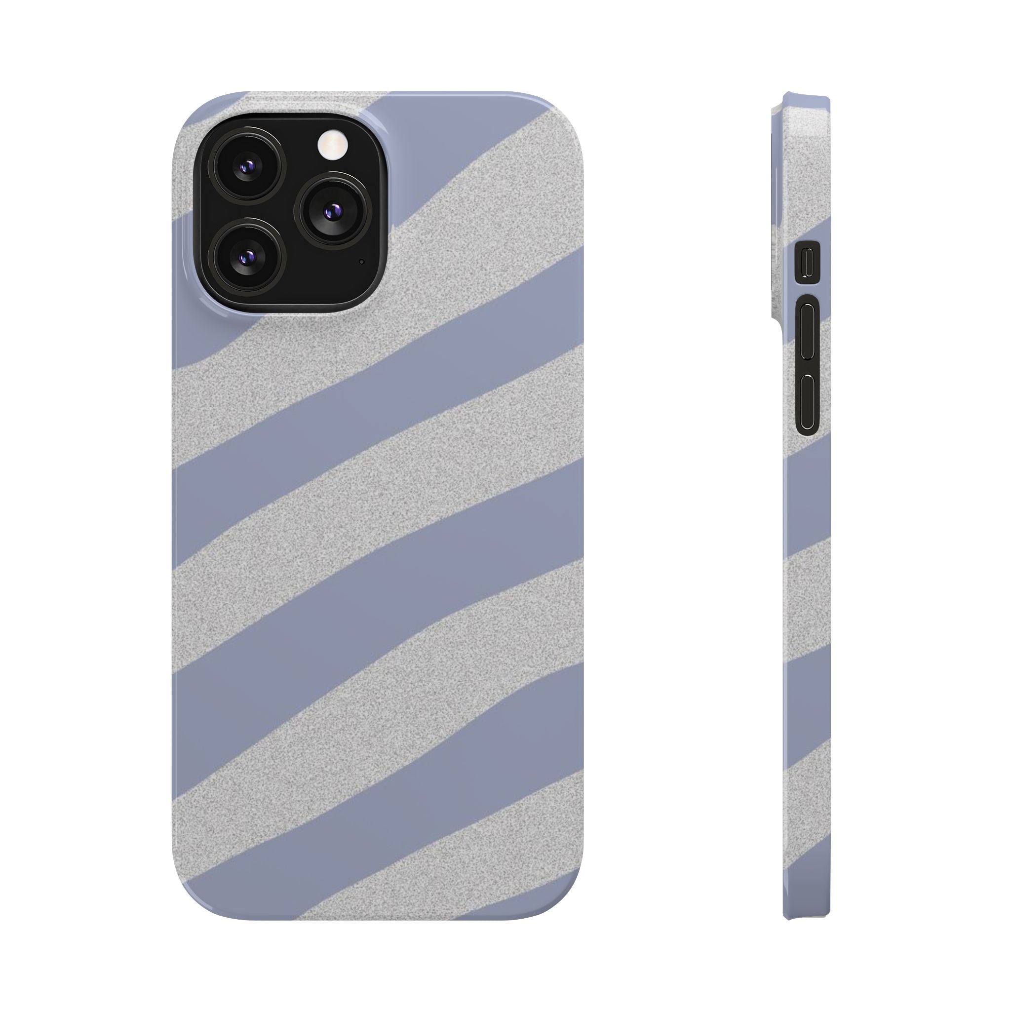 Custom Case (Light Blue Lines)