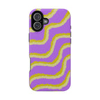 Magnetic Phone Case (Purple & Yellow)