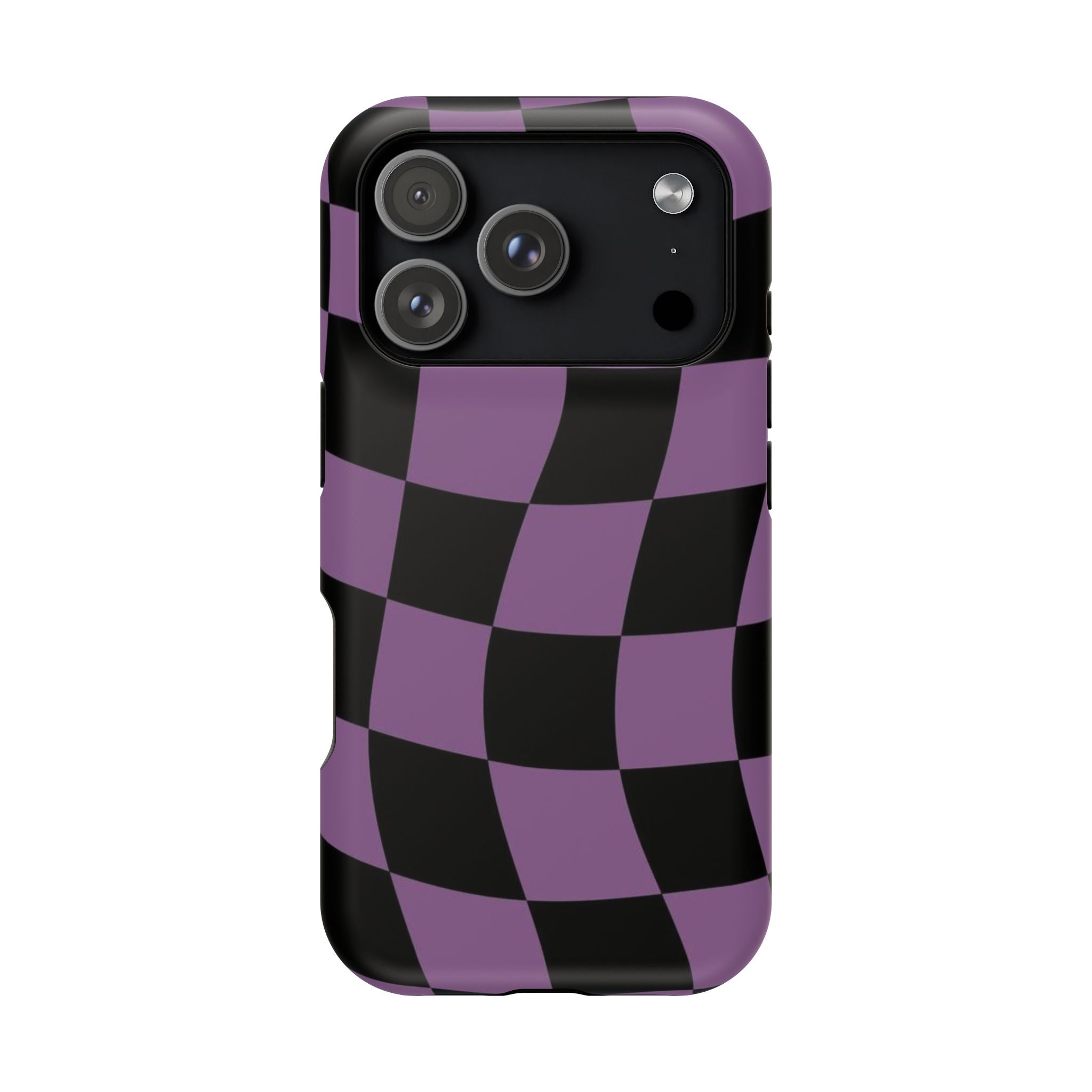 Phone Case (Purple Checkered)