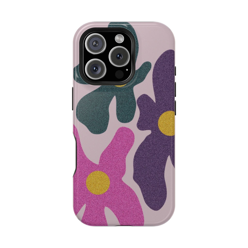 Magnetic Phone Case (Flowers)