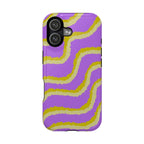 Magnetic Phone Case (Purple & Yellow)