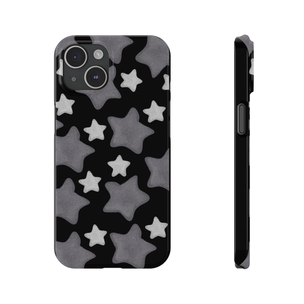Custom Case (Gray Stars)