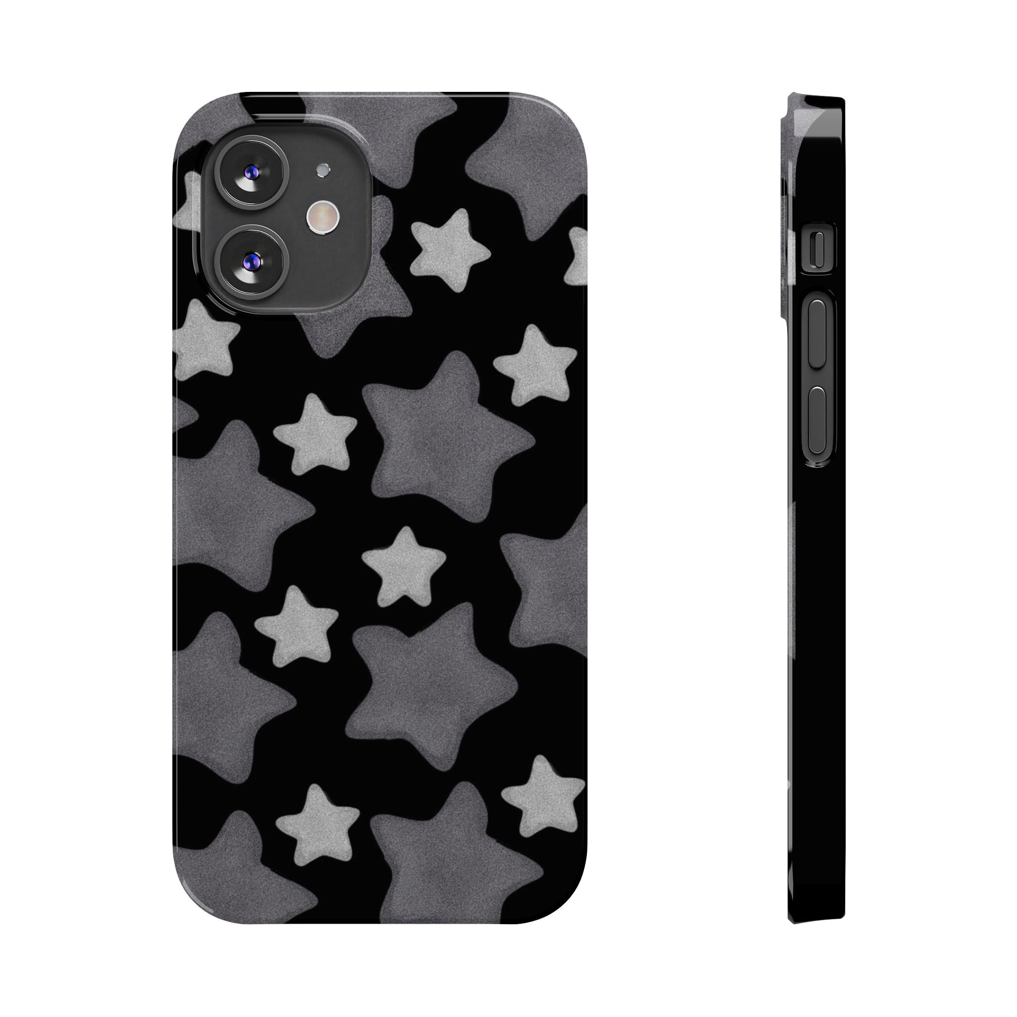 Custom Case (Gray Stars)