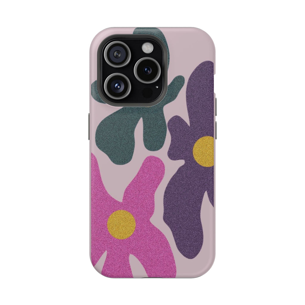 Magnetic Phone Case (Flowers)