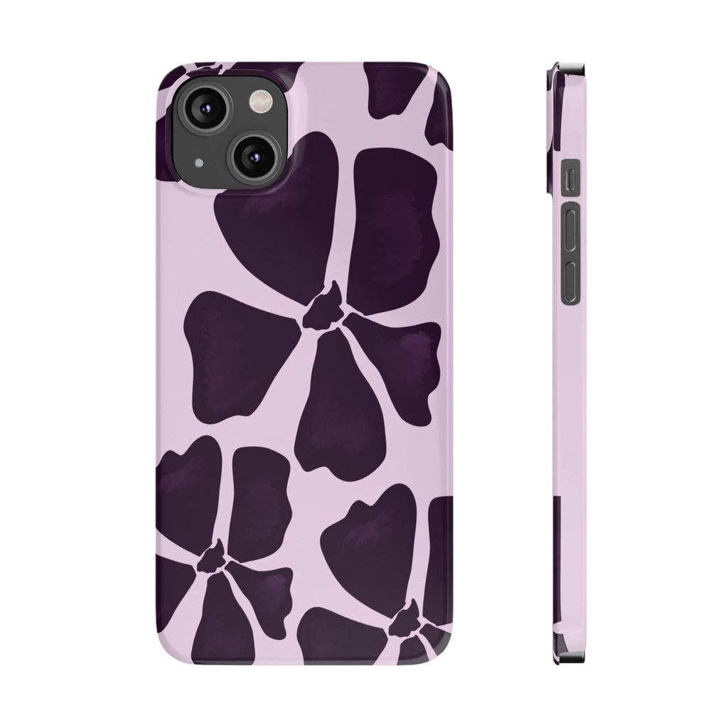 Personalized Case (Purple Flower)