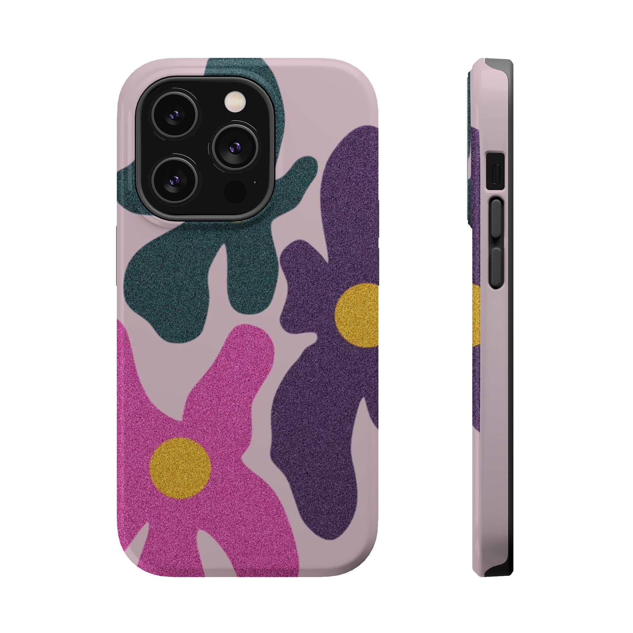 Magnetic Phone Case (Flowers)