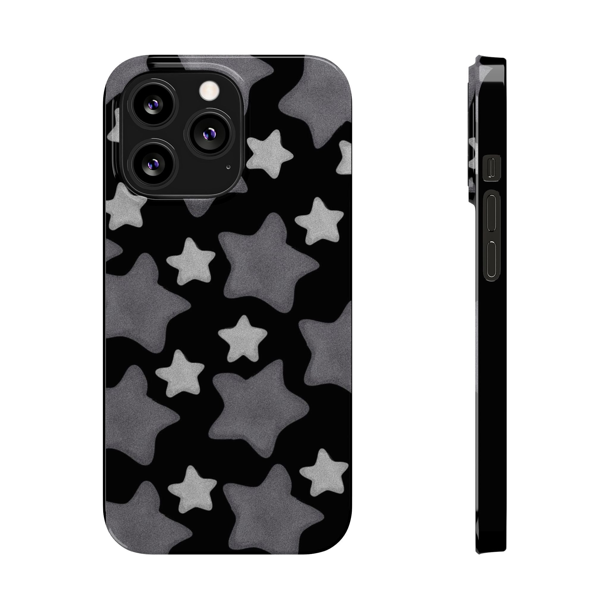 Custom Case (Gray Stars)