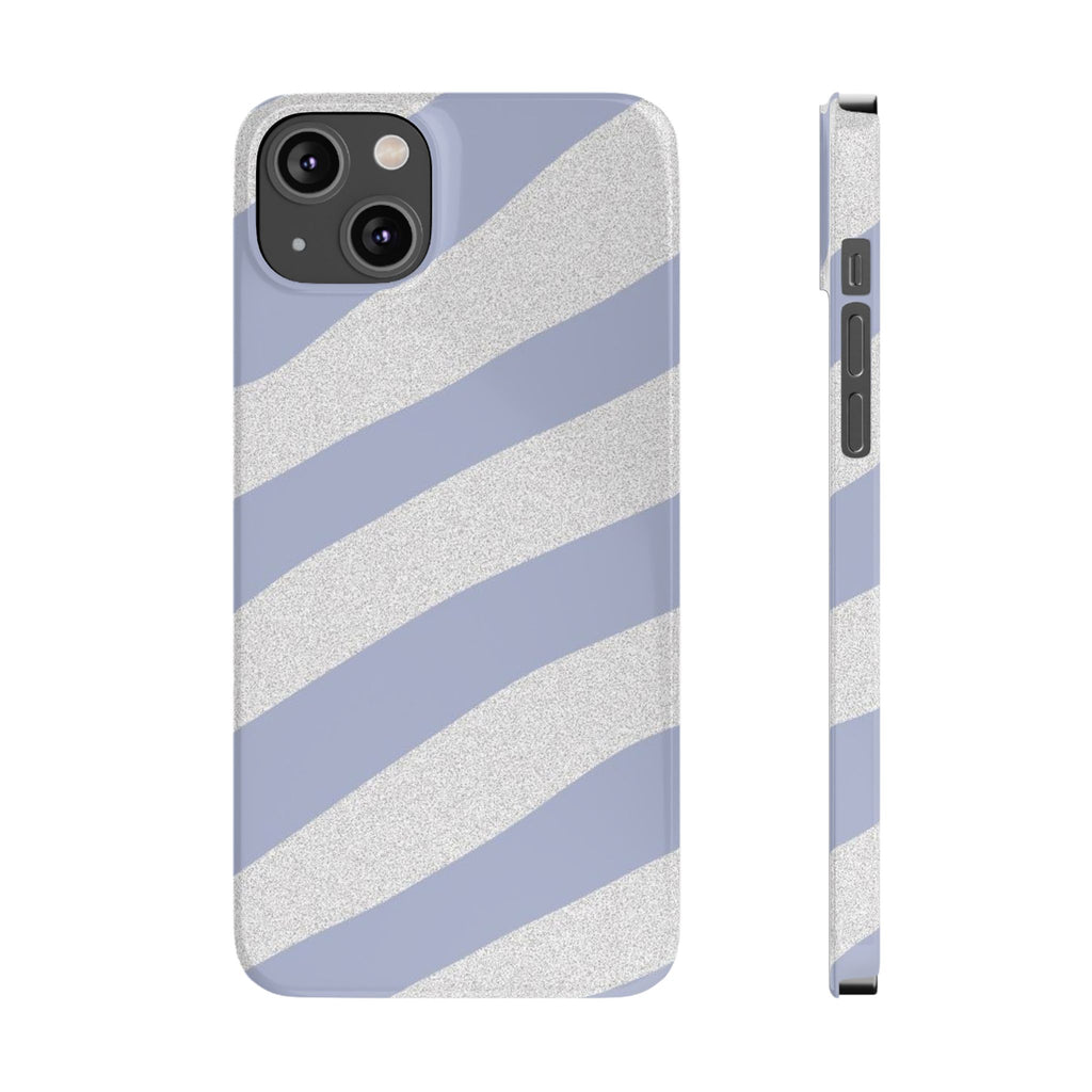 Custom Case (Light Blue Lines)