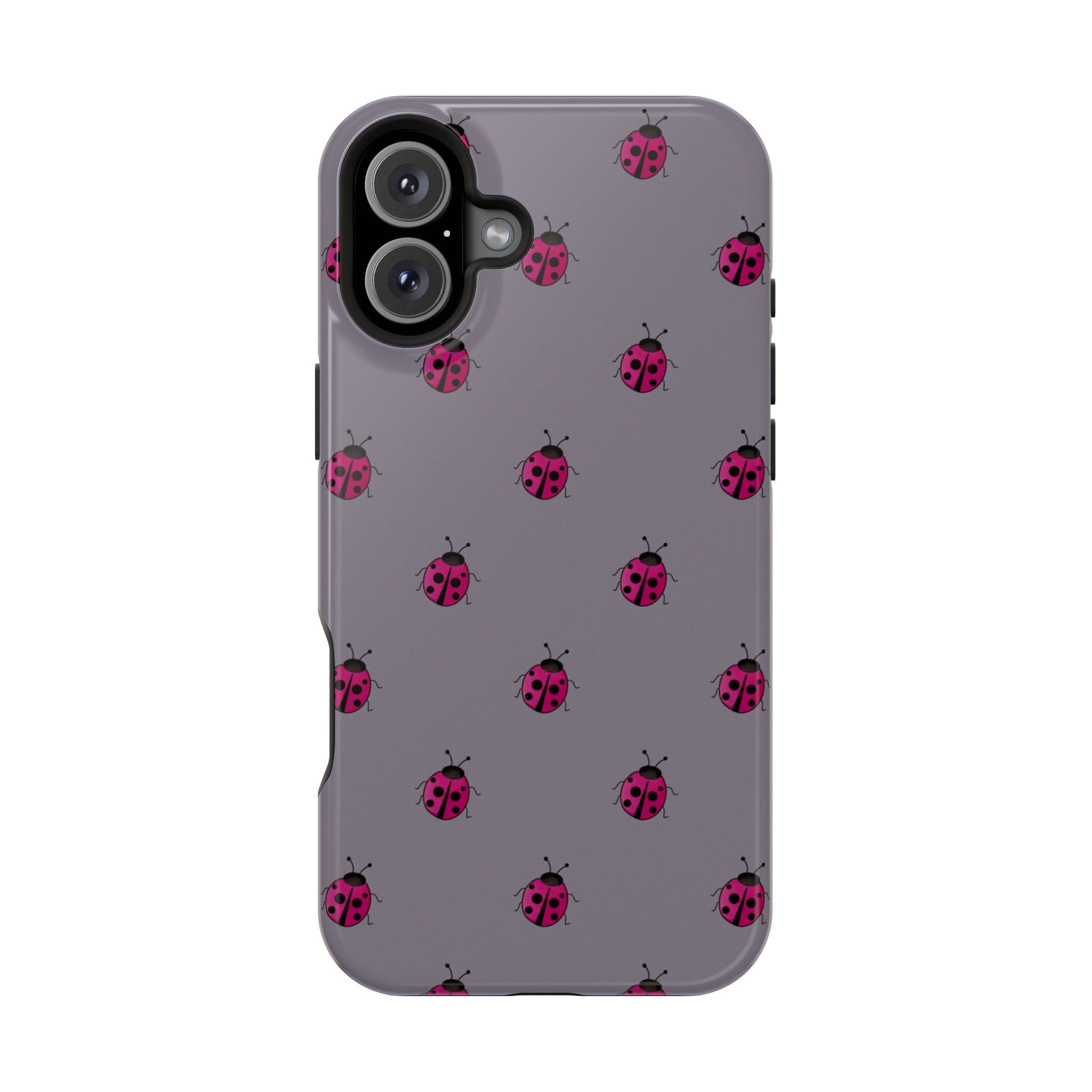 Magnetic Phone Case (Ladybugs)