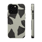 Magnetic Phone Case (Black Petals)