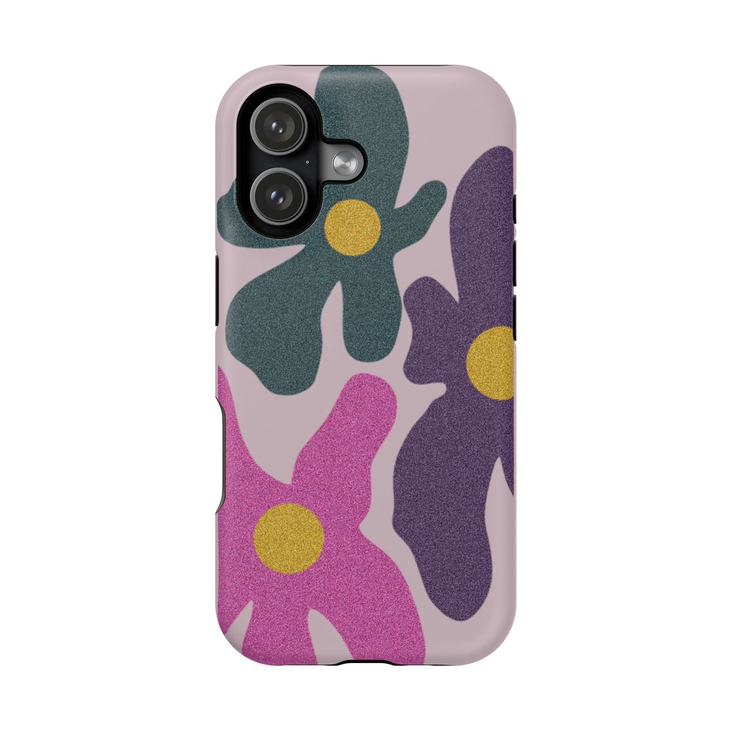 Magnetic Phone Case (Flowers)