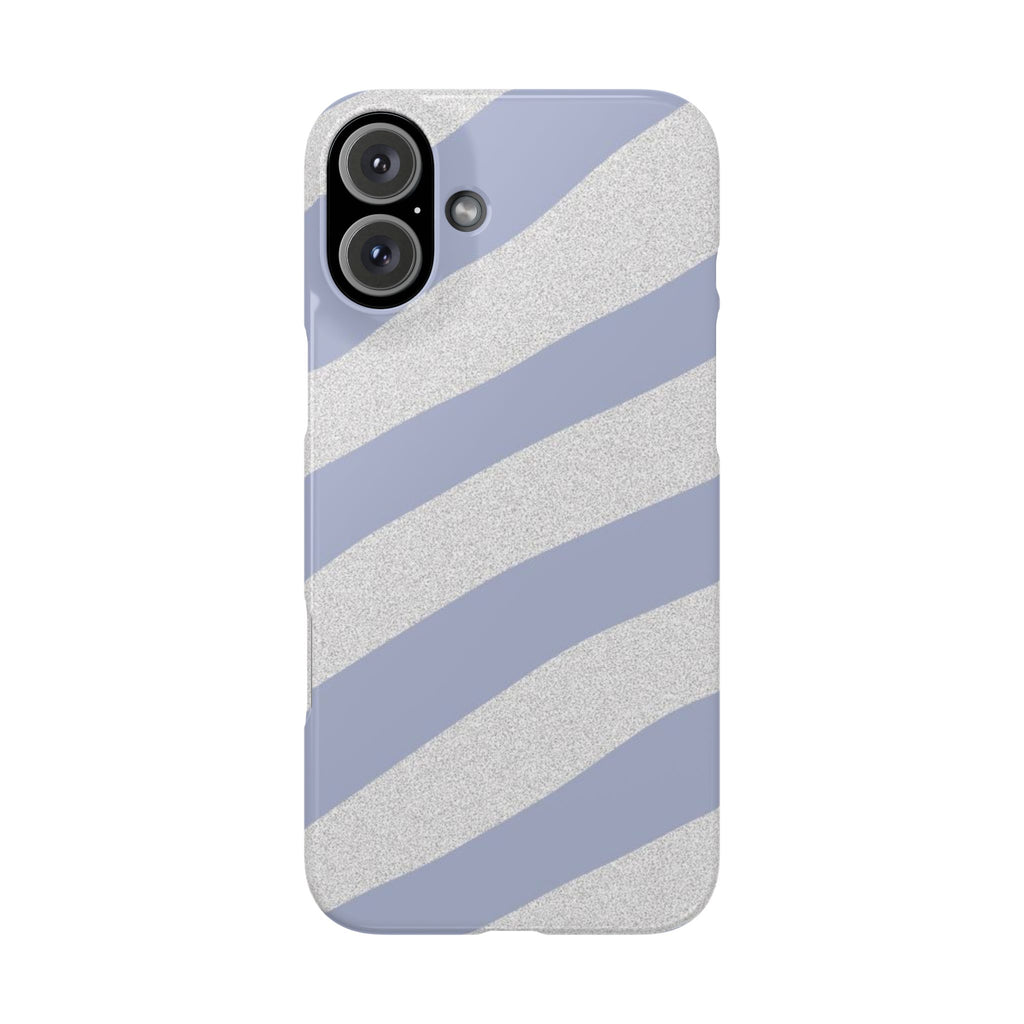 Custom Case (Light Blue Lines)