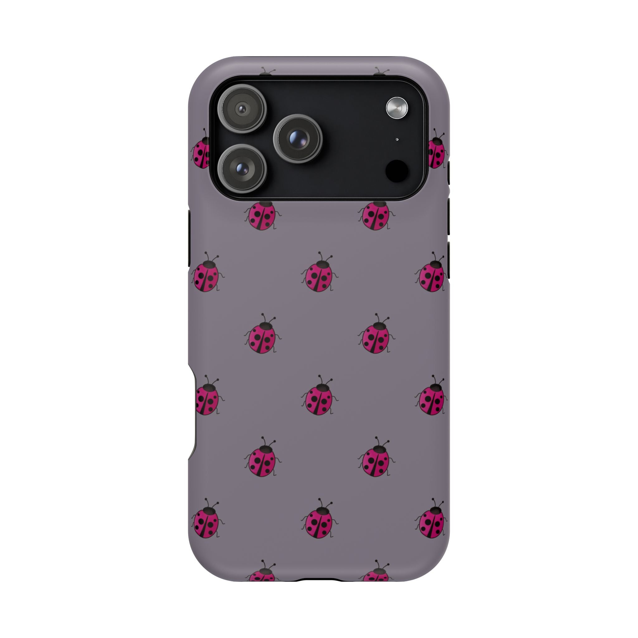 Magnetic Phone Case (Ladybugs)