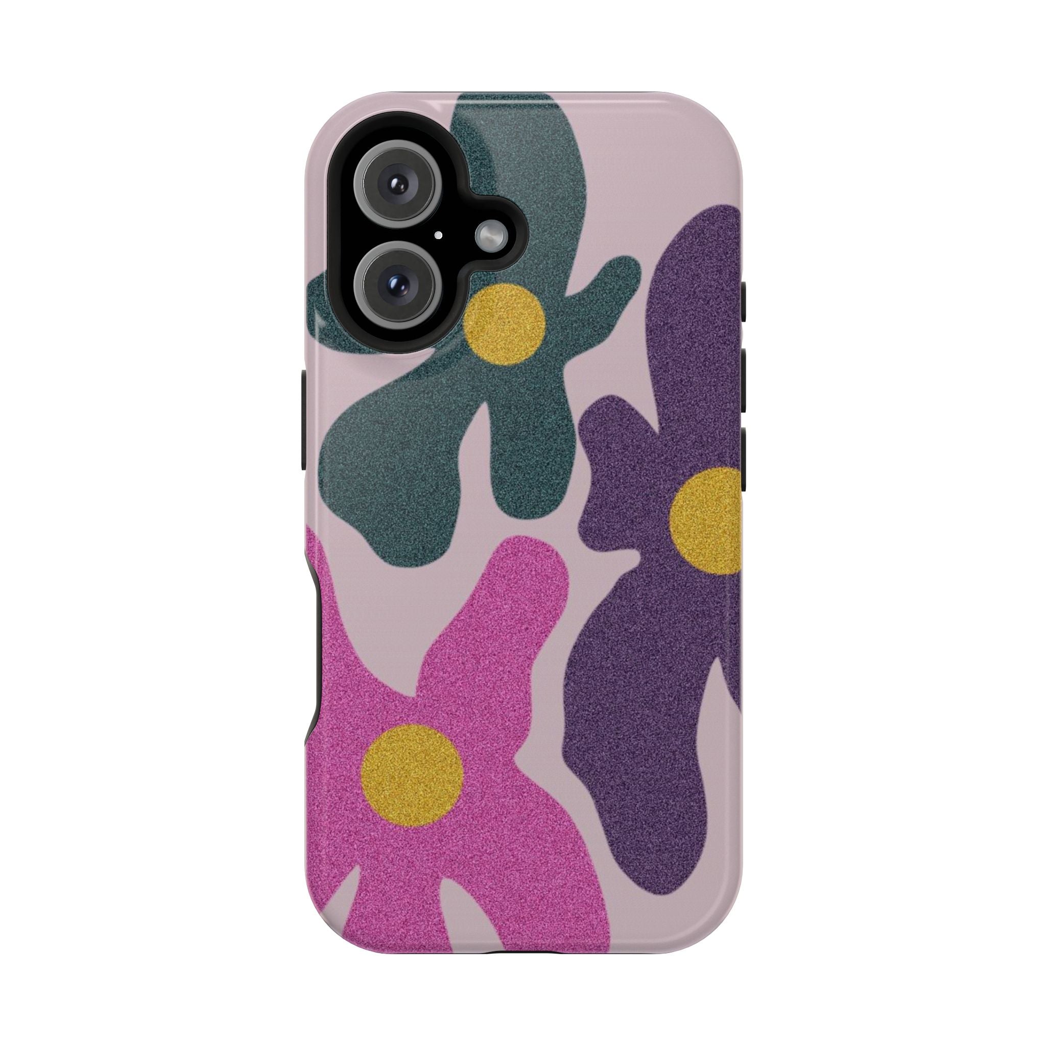 Magnetic Phone Case (Flowers)