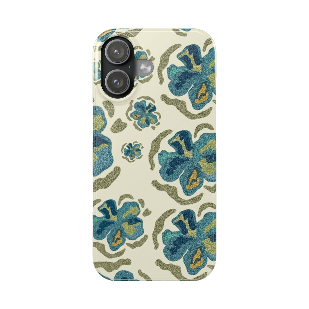 Custom Case (Blue Flowers)