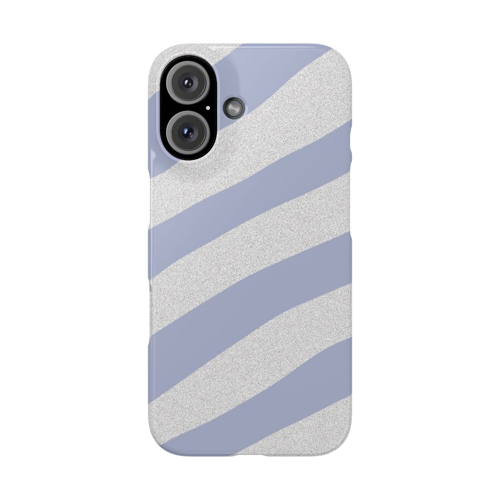 Custom Case (Light Blue Lines)