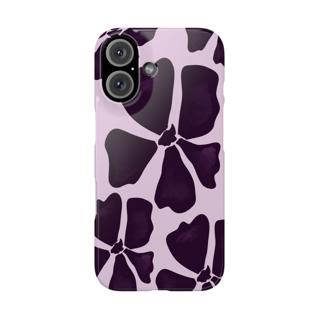 Personalized Case (Purple Flower)