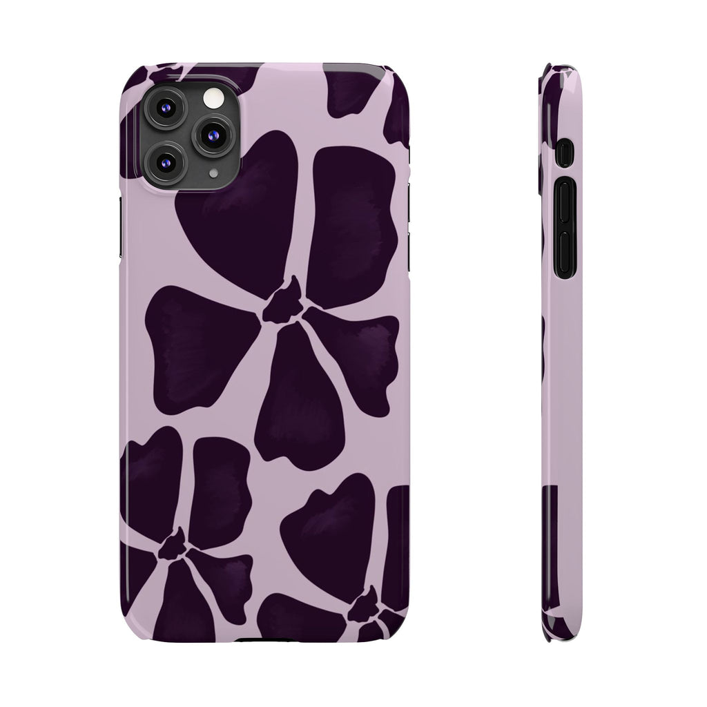 Personalized Case (Purple Flower)