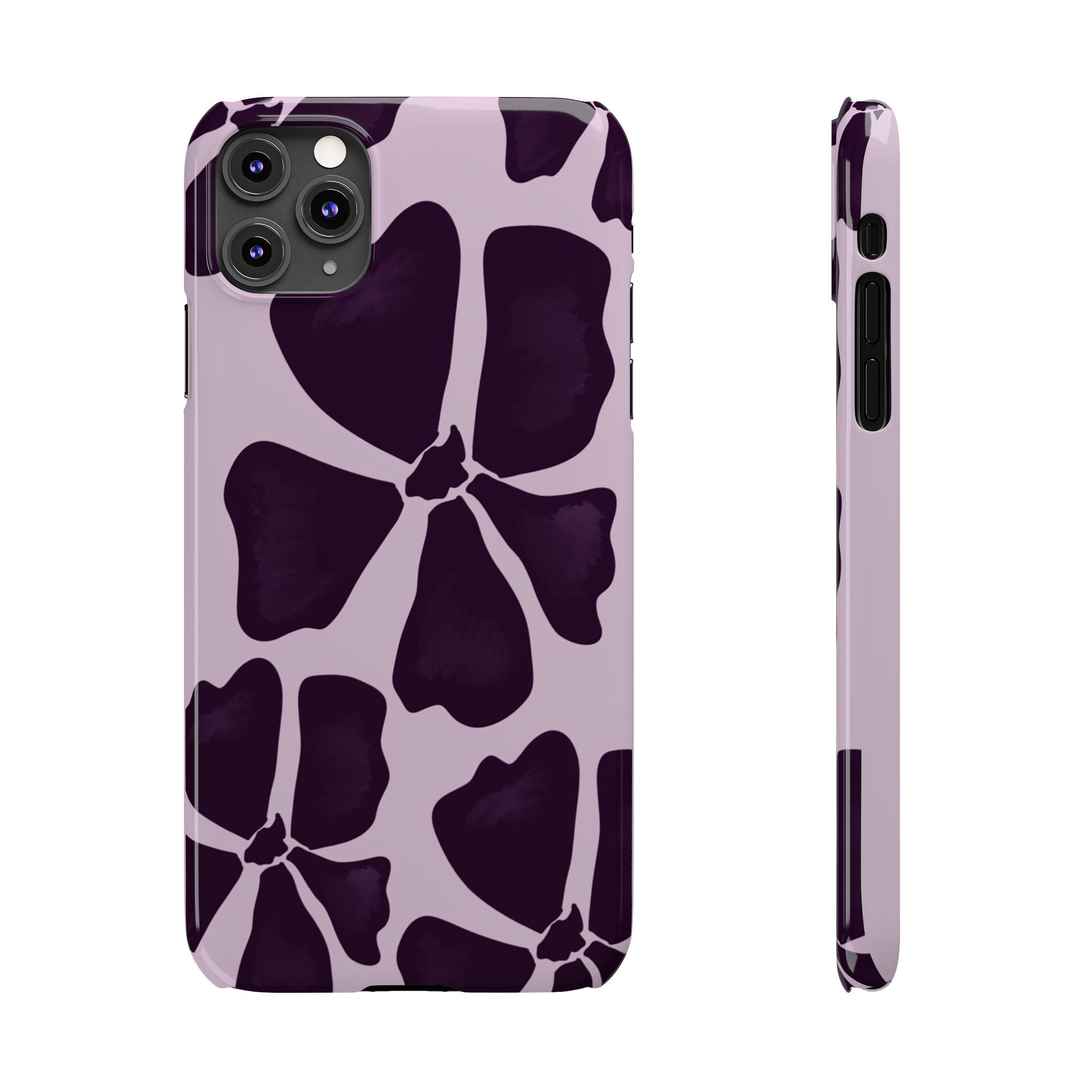 Personalized Case (Purple Flower)