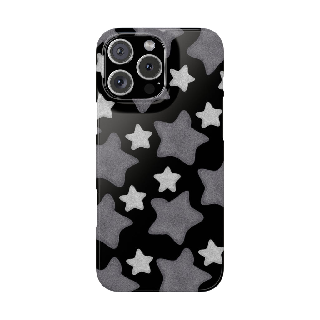 Custom Case (Gray Stars)