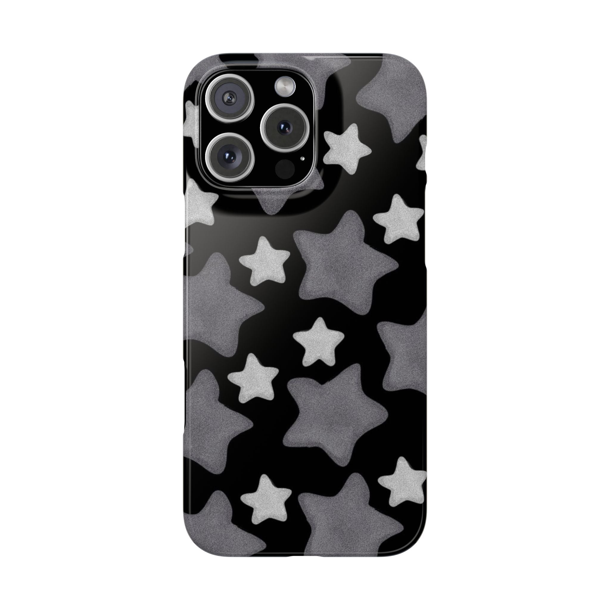 Custom Case (Gray Stars)
