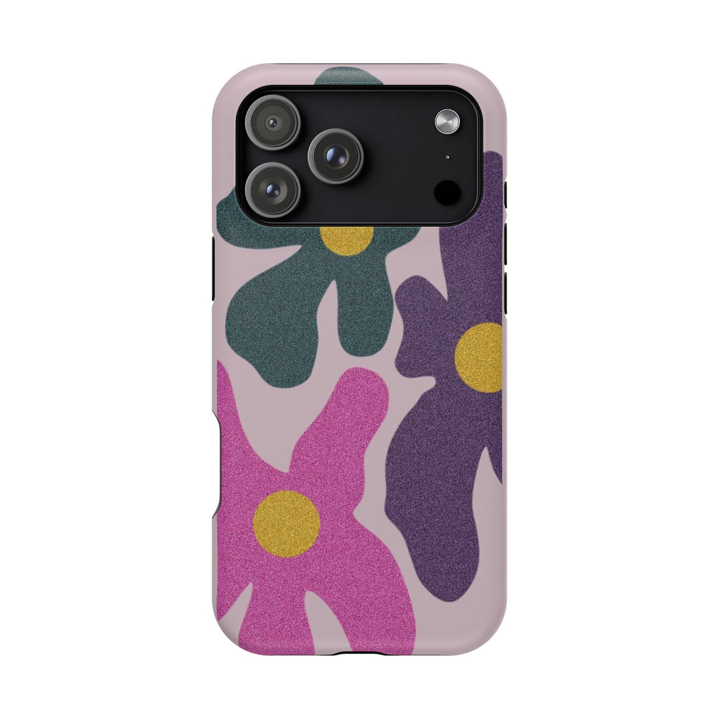 Magnetic Phone Case (Flowers)